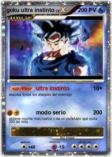 Pokemon goku ultra instinto