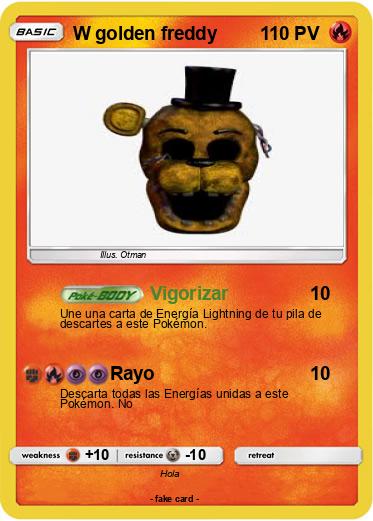 Pokemon W golden freddy