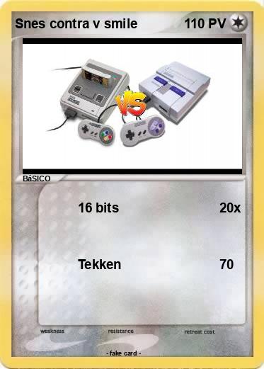 Pokemon Snes contra v smile
