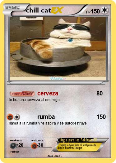 Pokemon chill cat