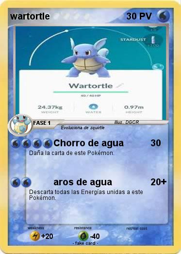Pokemon wartortle