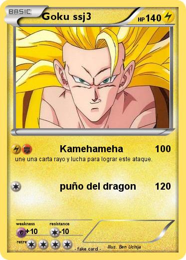 Pokemon Goku ssj3