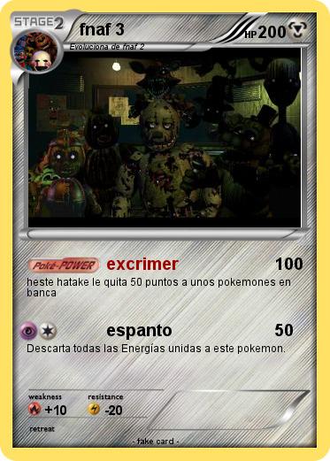 Pokemon fnaf 3