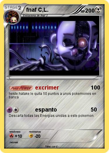 Pokemon fnaf C,L.