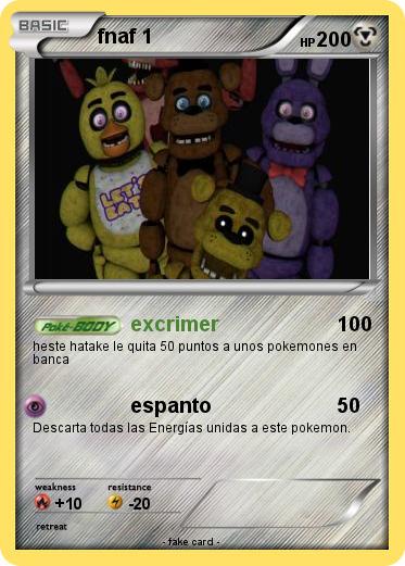 Pokemon fnaf 1