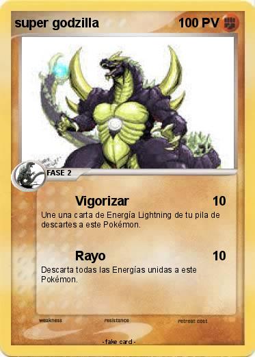 Pokemon super godzilla