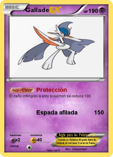 Pokemon Gallade