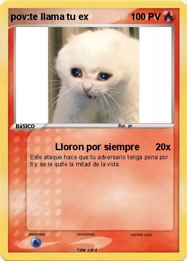 Pokemon pov:te llama tu ex