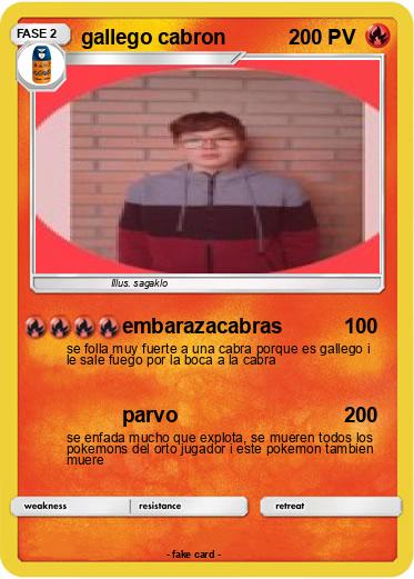 Pokemon gallego cabron