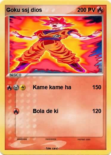 Pokemon Goku ssj dios