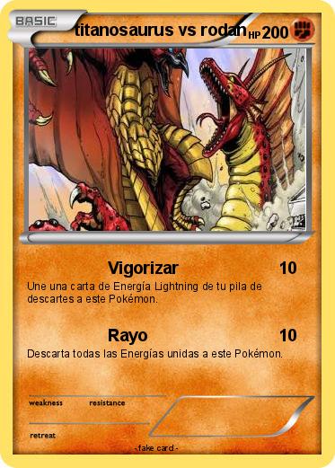 Pokemon titanosaurus vs rodan