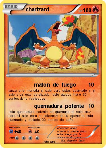 Pokemon charizard