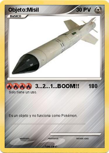 Pokemon Objeto:Misil