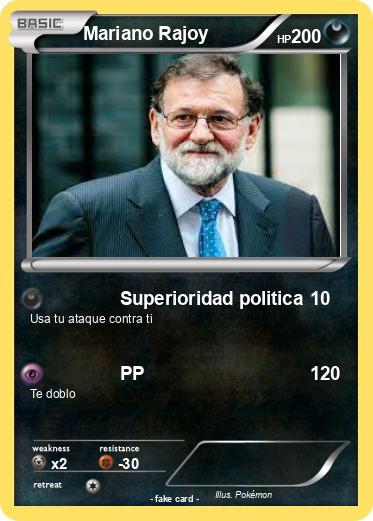 Pokemon Mariano Rajoy