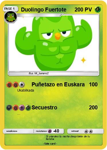 Pokemon Duolingo Fuertote