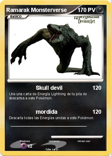 Pokemon Ramarak Monsterverse