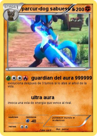 Pokemon parcur-dog sabueso s