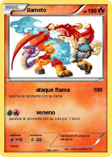 Pokemon llameto