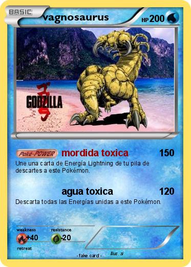 Pokemon vagnosaurus