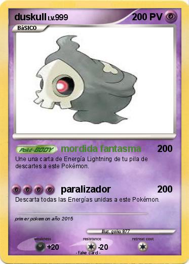 Pokemon duskull