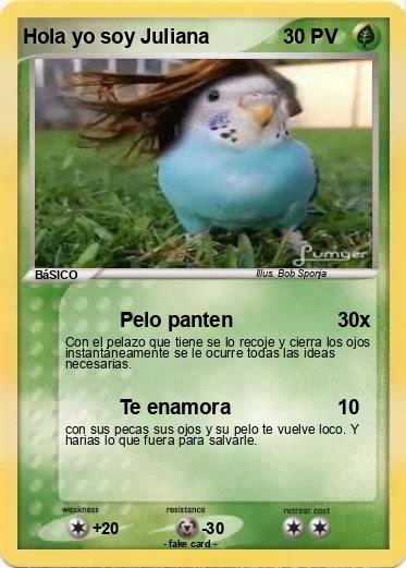 Pokemon Hola yo soy Juliana