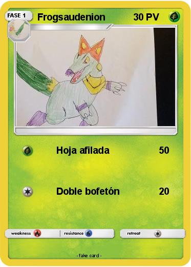 Pokemon Frogsaudenion