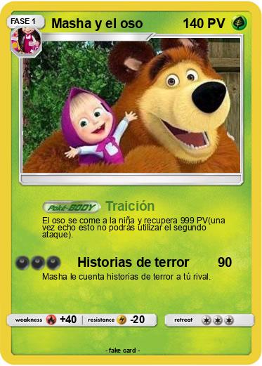 Pokemon Masha y el oso