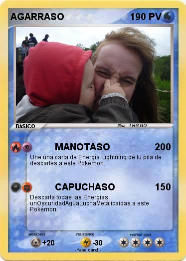 Pokemon AGARRASO