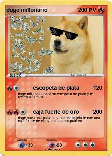 Pokemon doge millonario