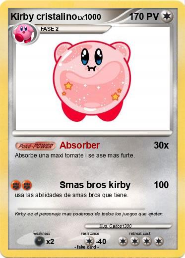 Pokemon Kirby cristalino
