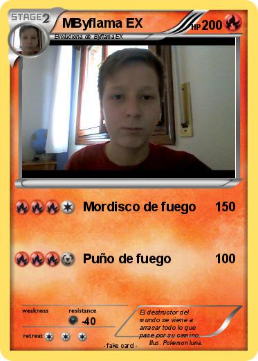 Pokemon MByflama EX