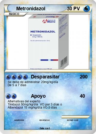 Pokemon Metronidazol