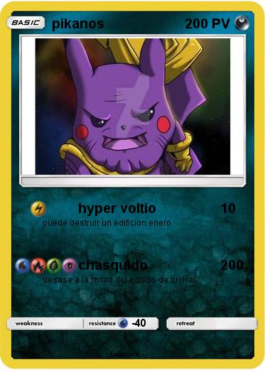Pokemon pikanos