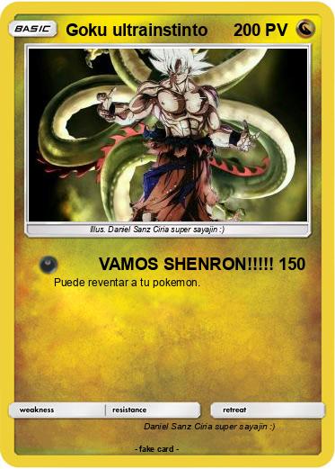 Pokemon Goku ultrainstinto