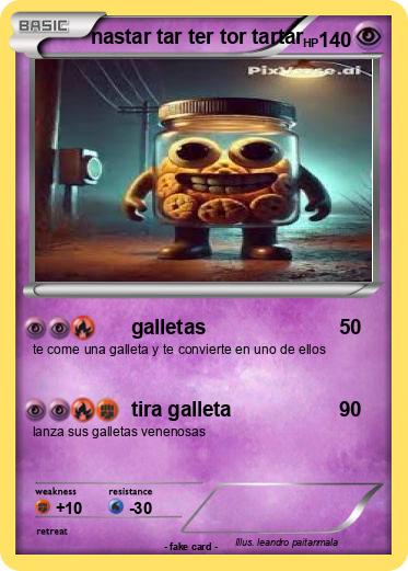 Pokemon nastar tar ter tor tartar