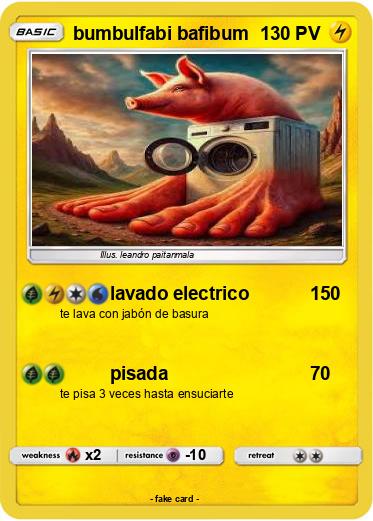 Pokemon bumbulfabi bafibum