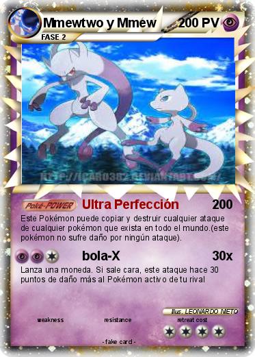 Pokemon Mmewtwo y Mmew