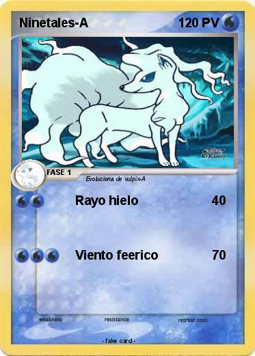 Pokemon Ninetales-A
