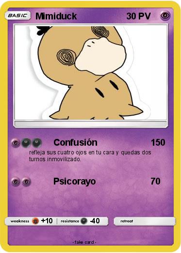 Pokemon Mimiduck