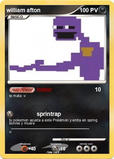 Pokemon william afton
