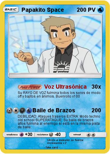 Pokemon Papakito Space