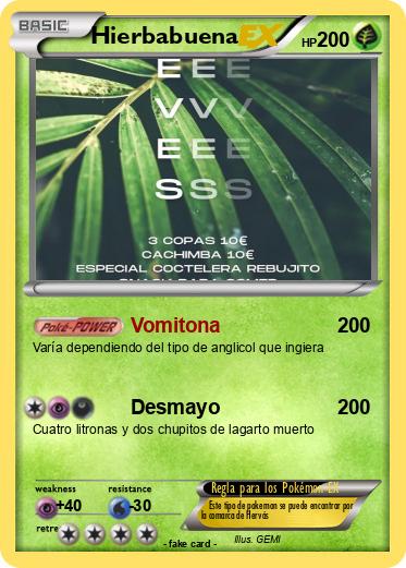 Pokemon Hierbabuena