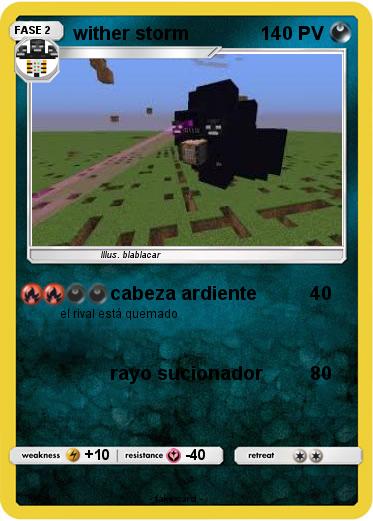 Pokemon wither storm