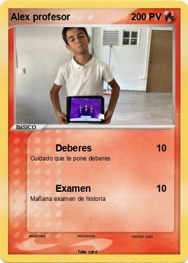 Pokemon Alex profesor