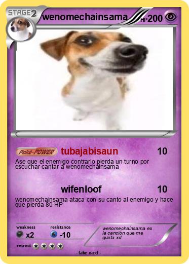 Pokemon wenomechainsama
