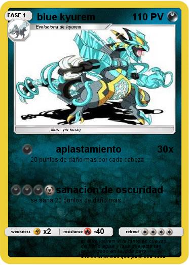 Pokemon blue kyurem