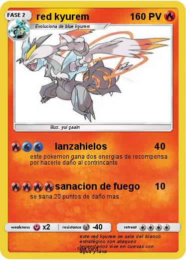 Pokemon red kyurem