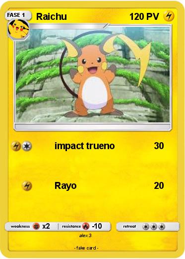 Pokemon Raichu