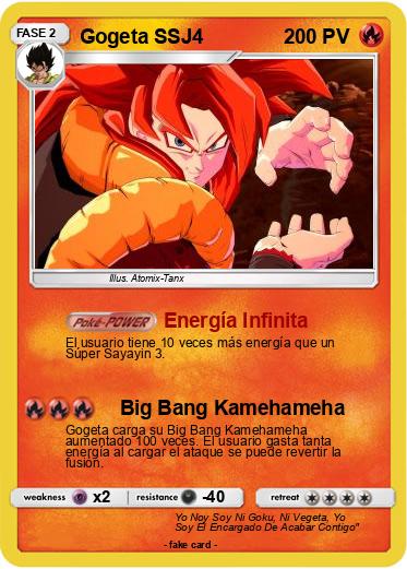 Pokemon Gogeta SSJ4