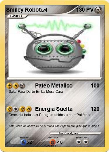 Pokemon Smiley Robot